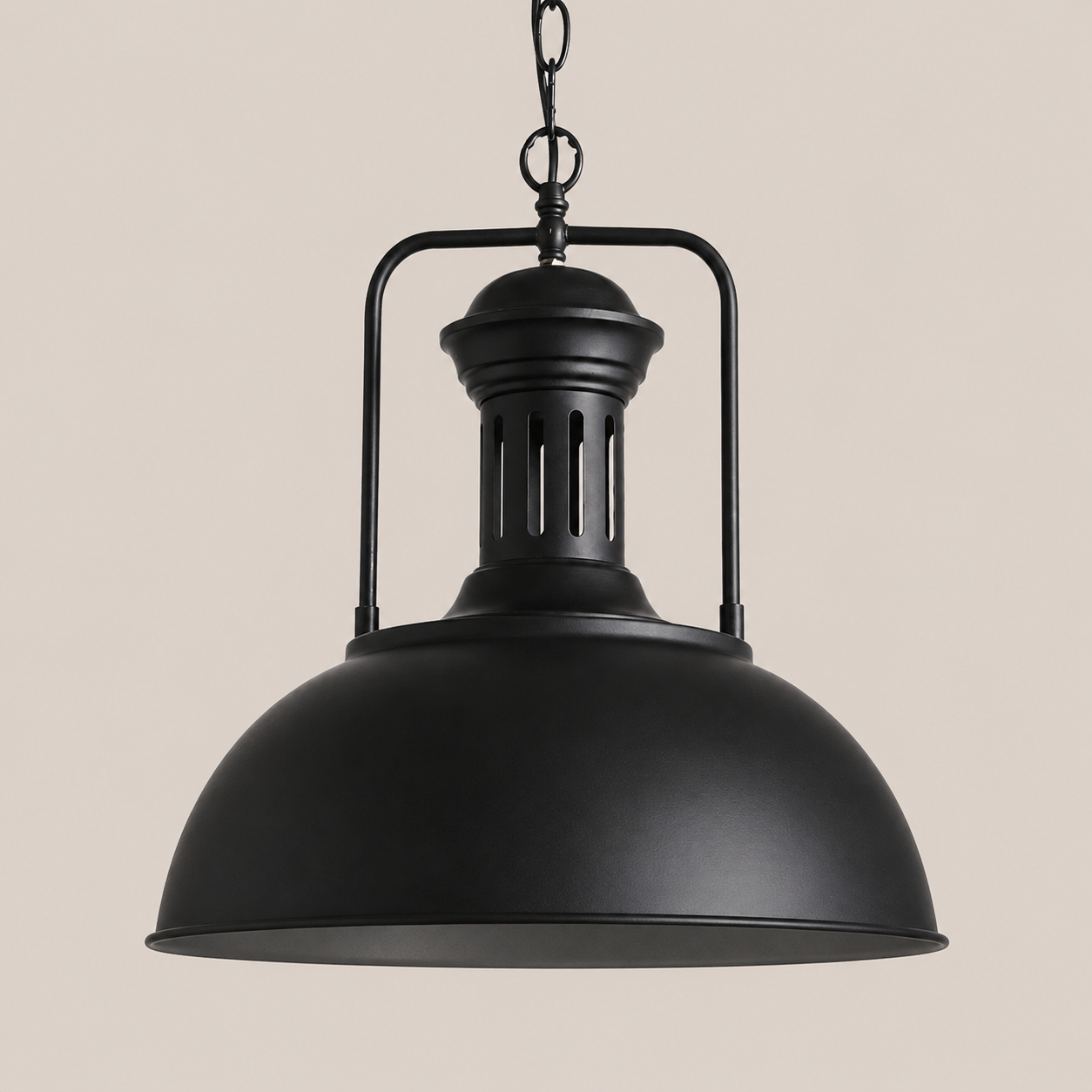Dexter | Wrought Iron Dome Pendant