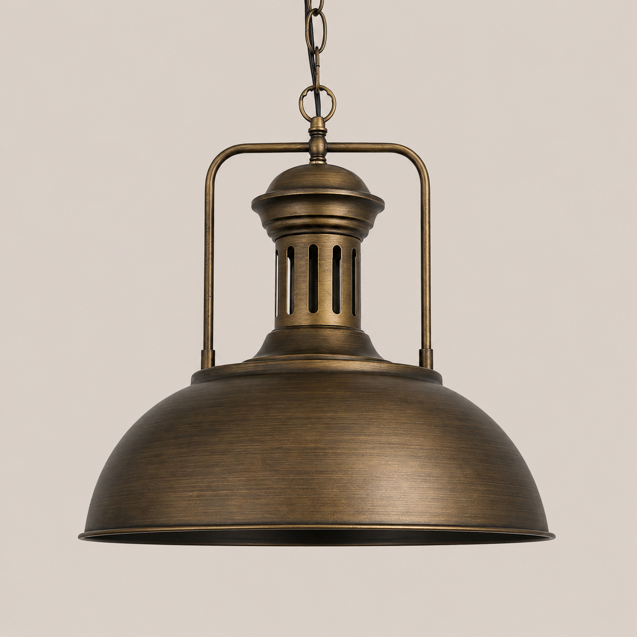 Dexter | Wrought Iron Dome Pendant