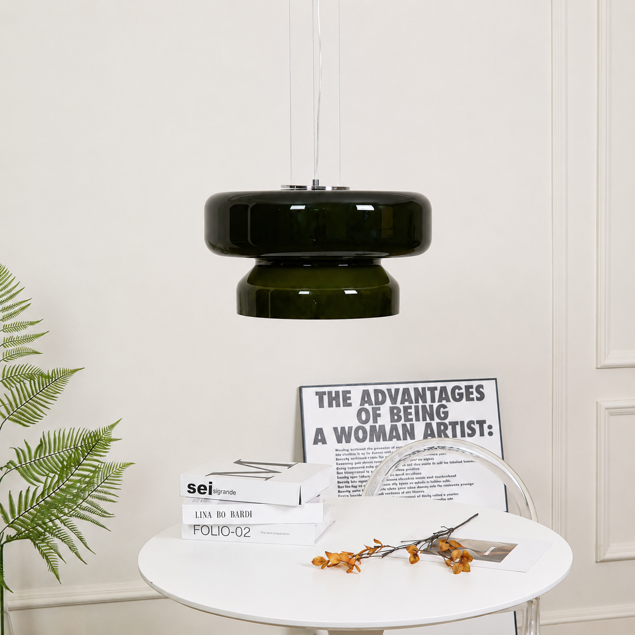 Odessa | Compartment Glass Pendant