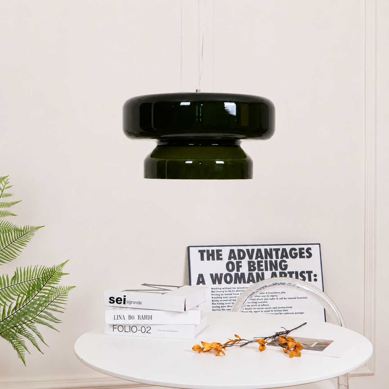 Odessa | Compartment Glass Pendant