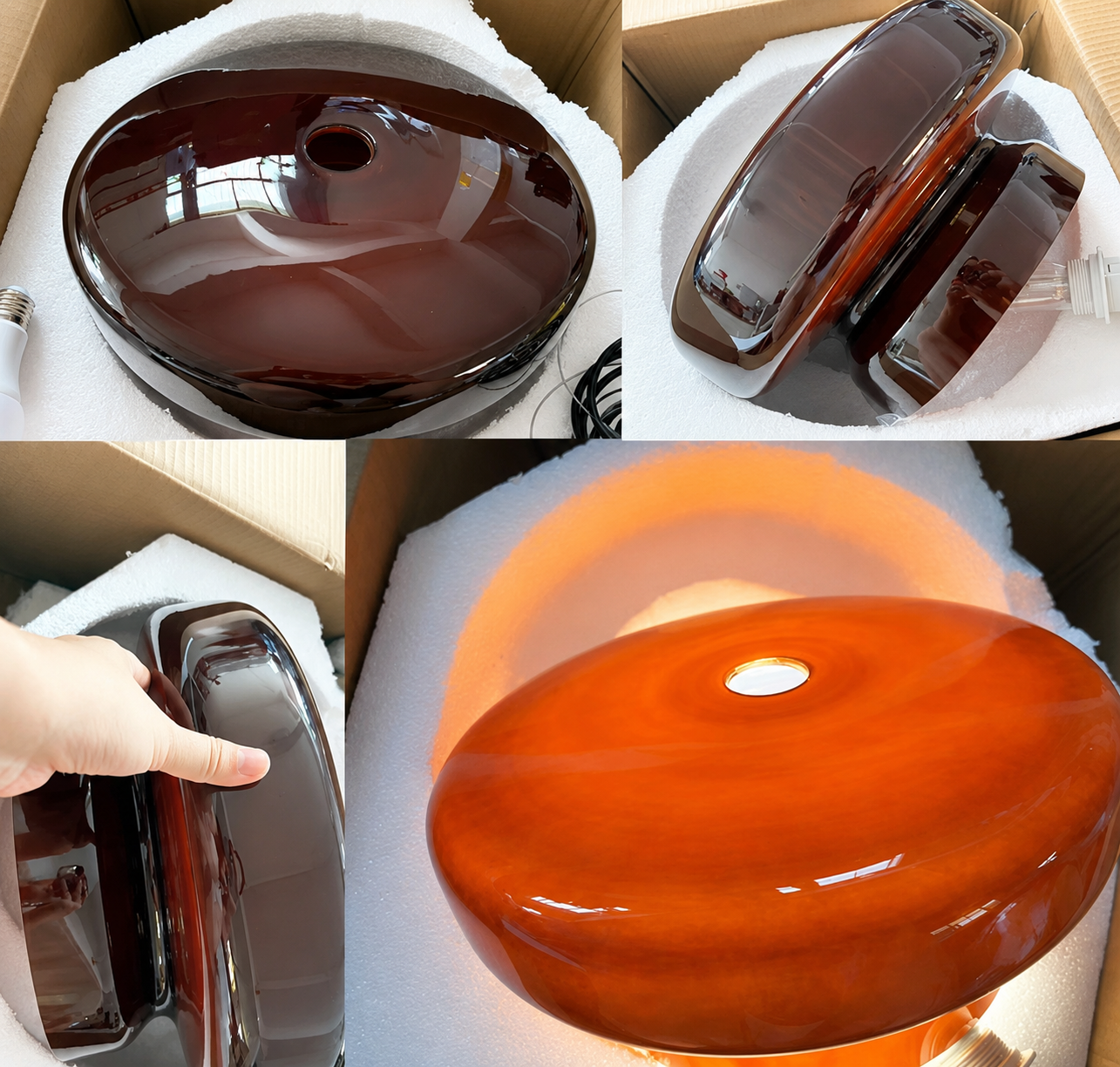 Odessa | Compartment Glass Pendant