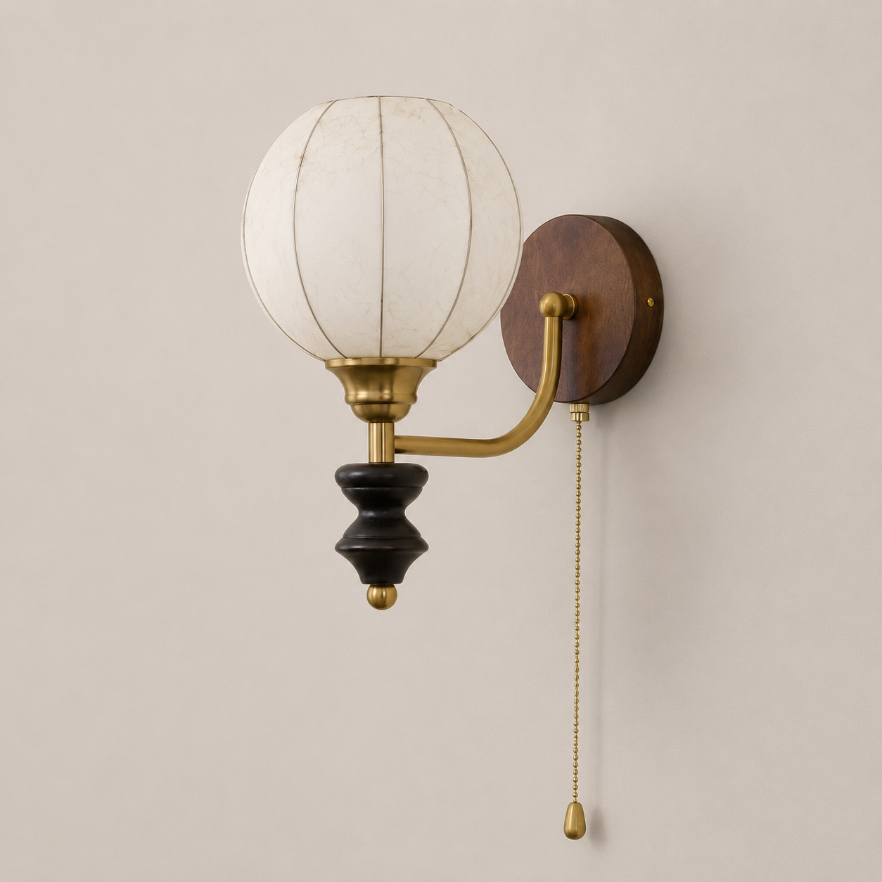 Cordelia | Antique Glass Globe Wall Sconce