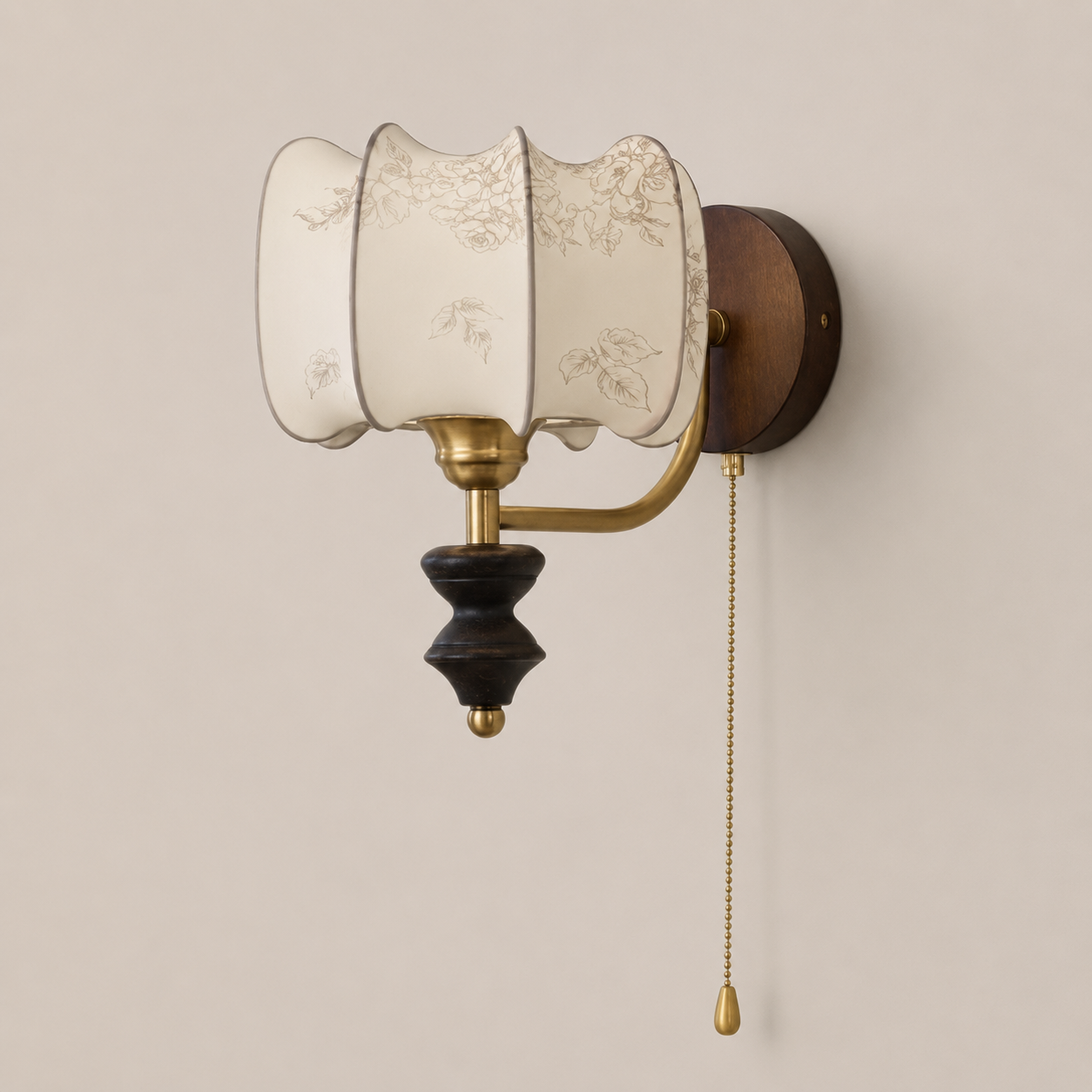 Marceline | Pleated Glass Wall Sconce