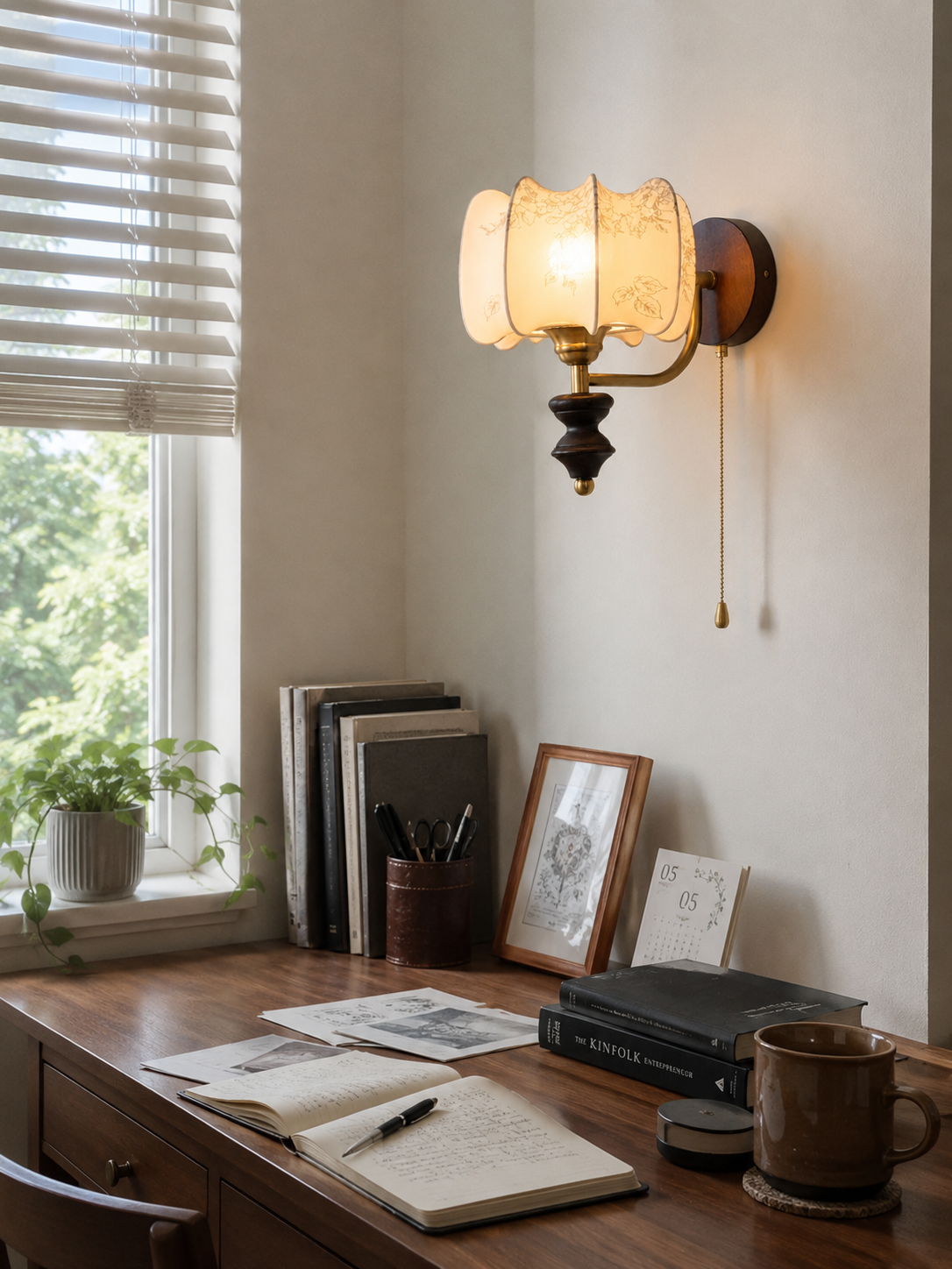 Marceline | Pleated Glass Wall Sconce