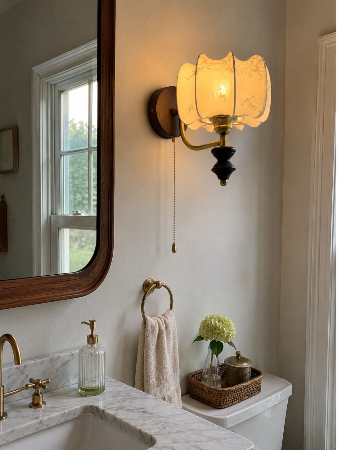 Marceline | Pleated Glass Wall Sconce