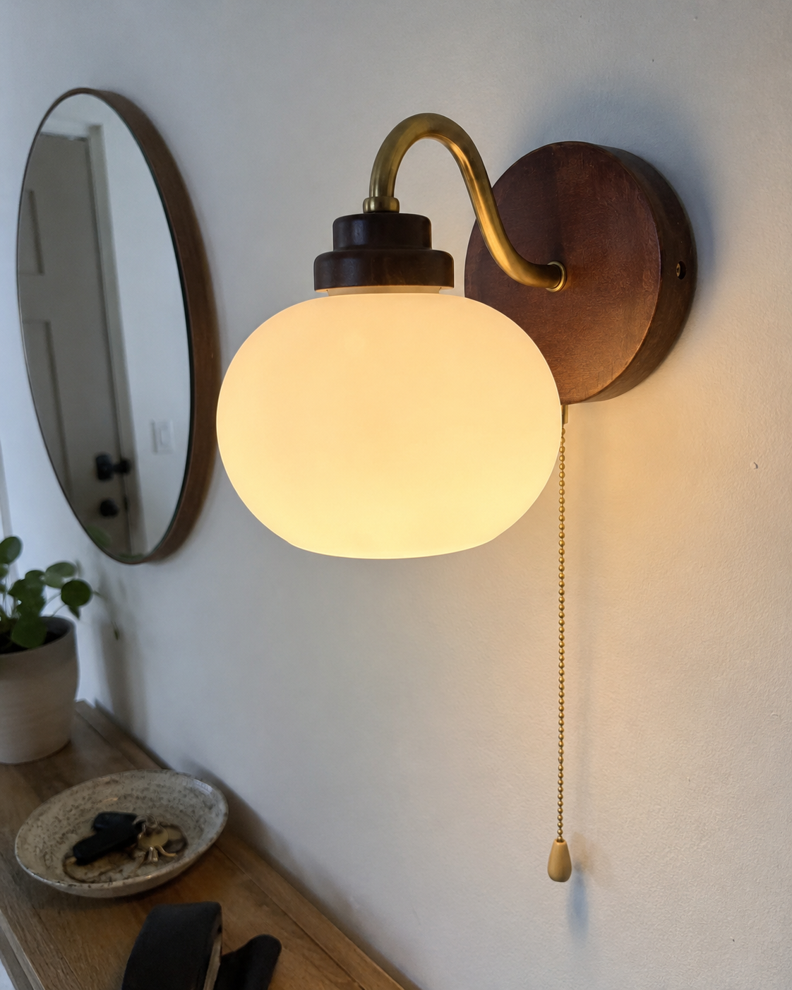 Marisol | Glass Globe Wall Sconce