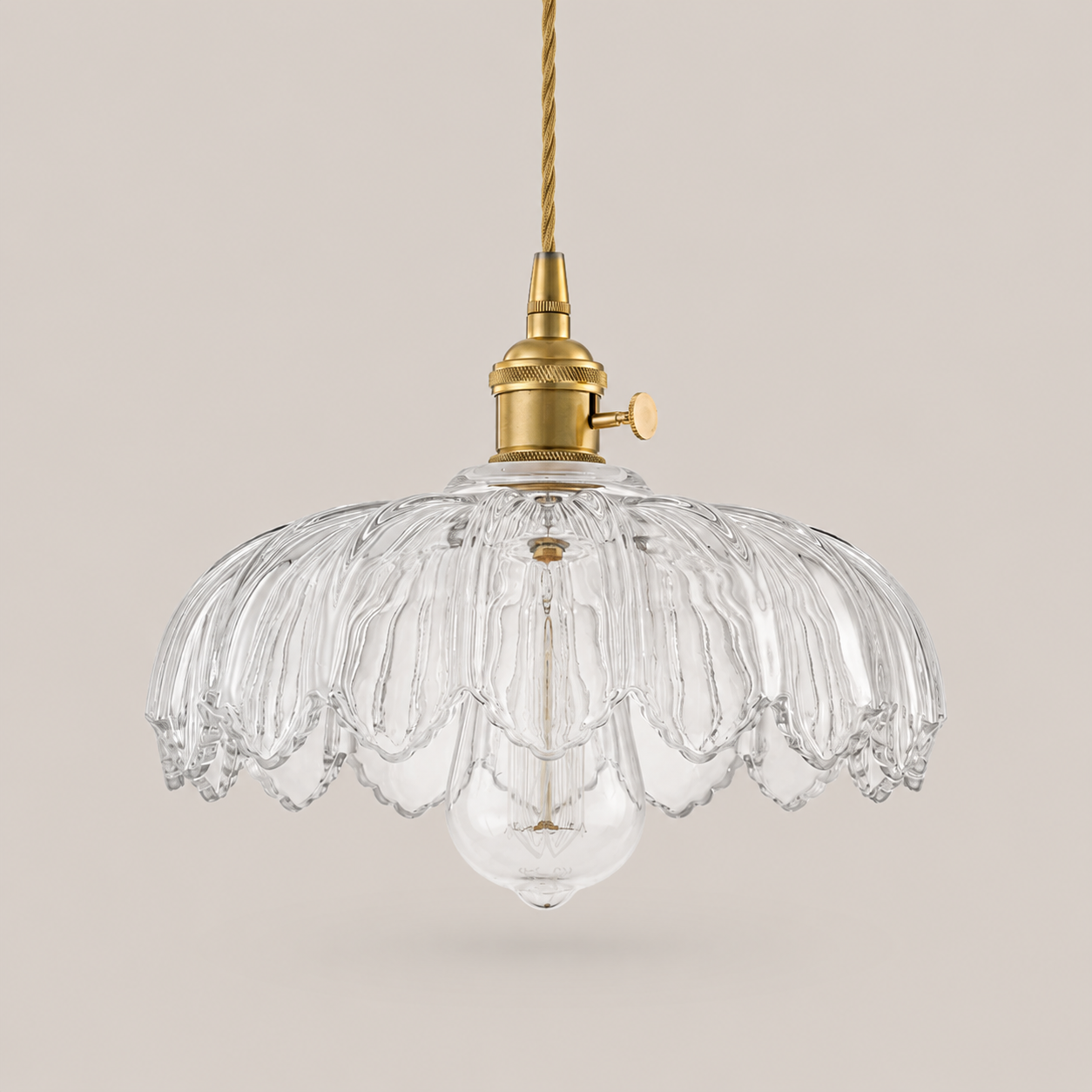 Marguerite | Cafe Glass Pendant