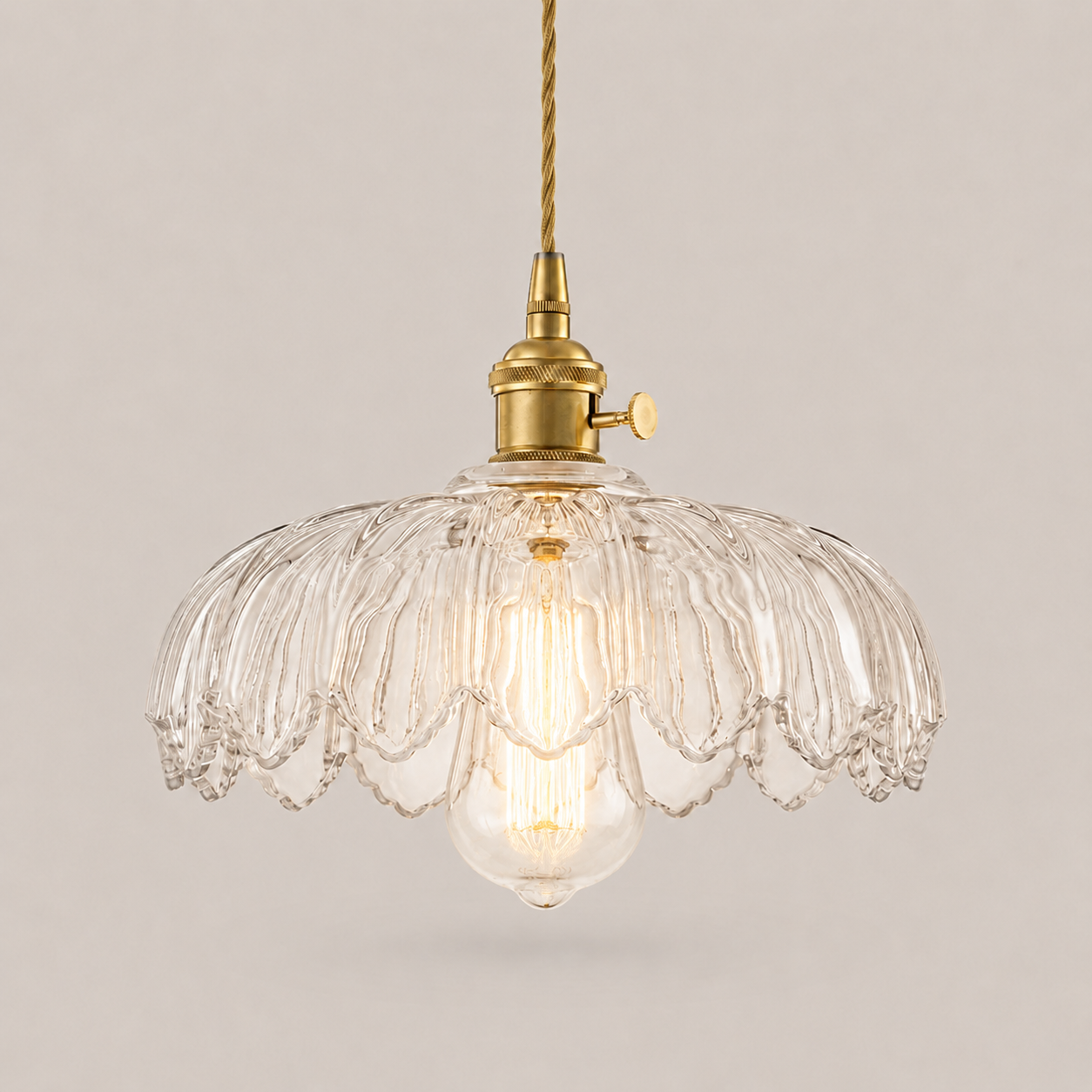 Marguerite | Cafe Glass Pendant