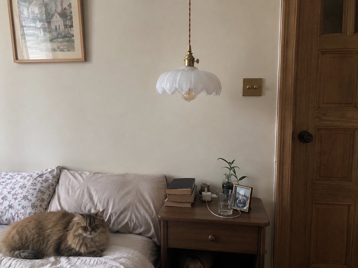 Marguerite | Cafe Glass Pendant