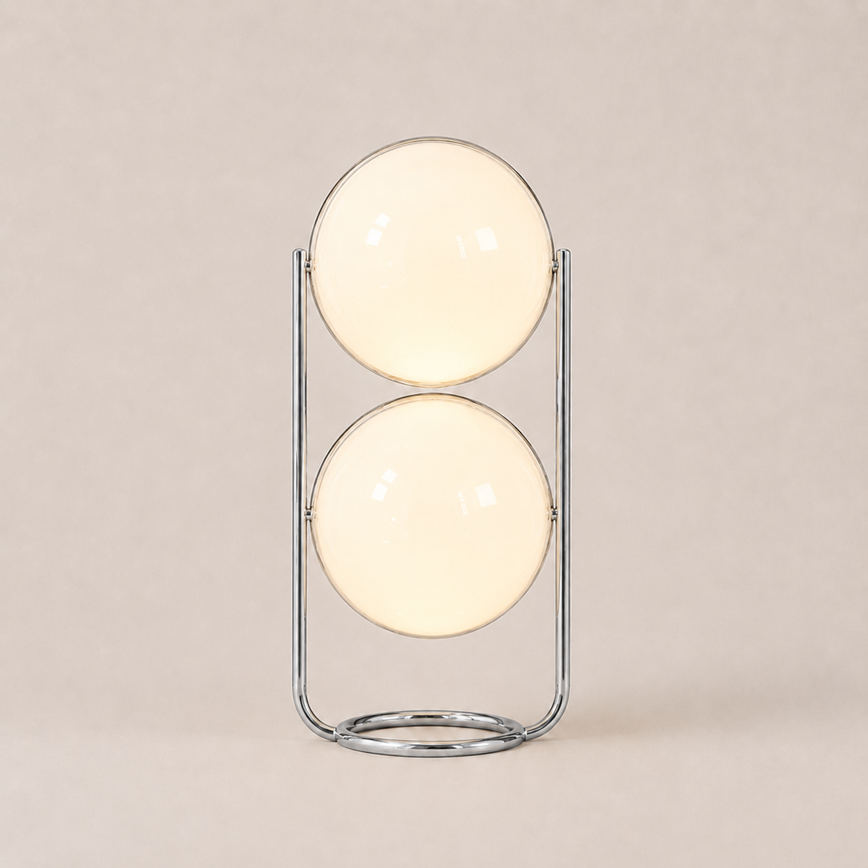 Rune | Bauhaus Acrylic Globe Floor Lamp