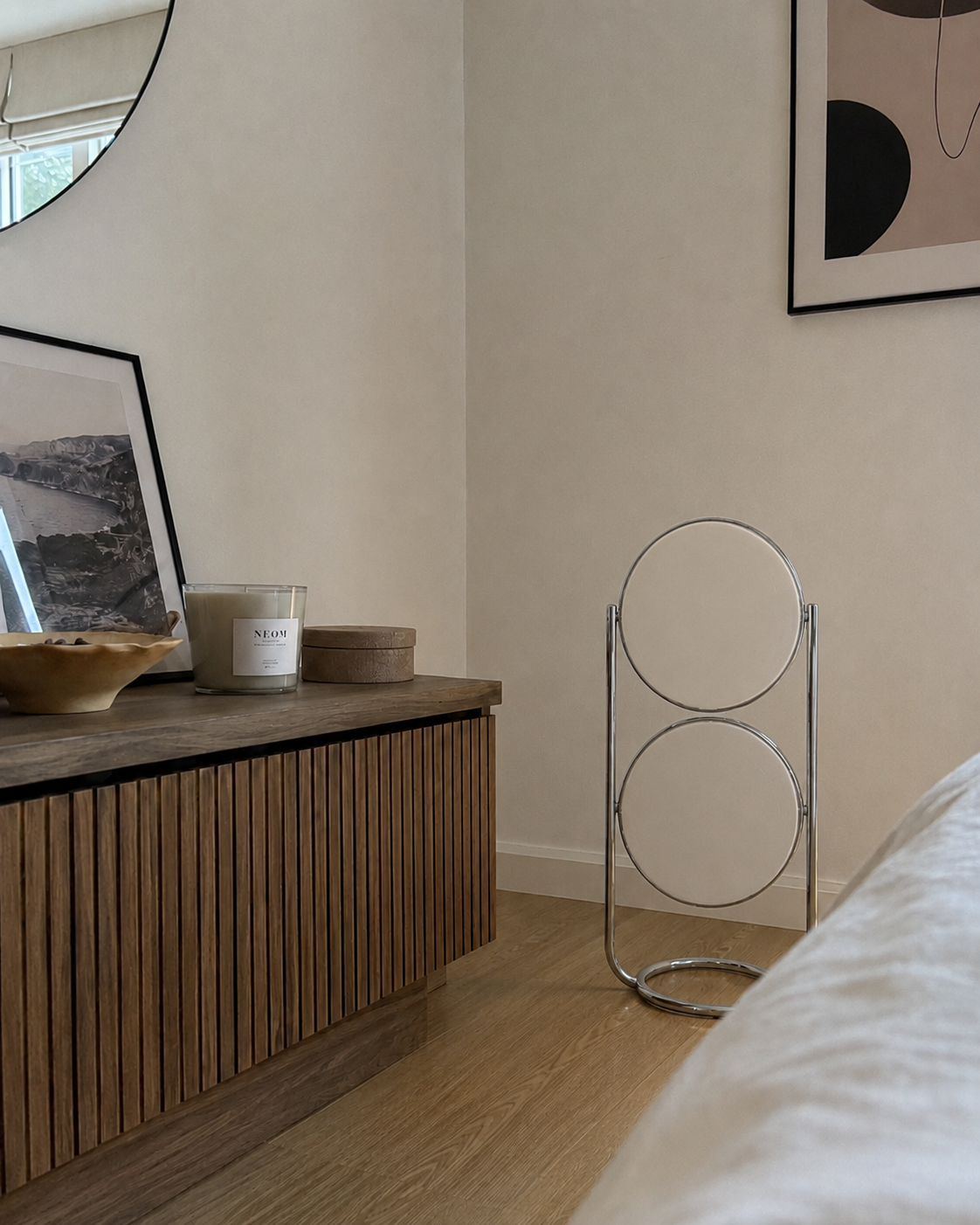 Rune | Bauhaus Acrylic Globe Floor Lamp
