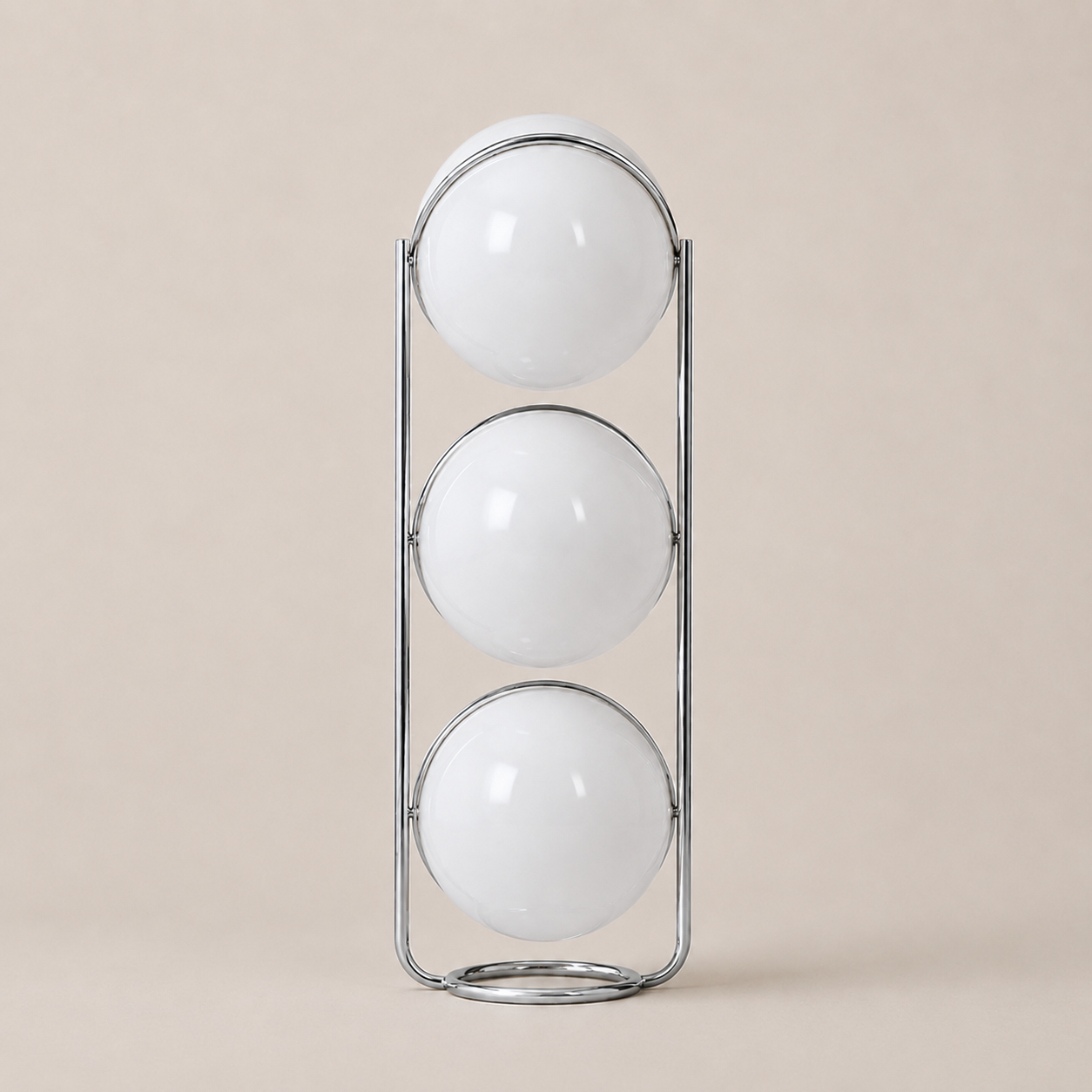 Rune | Bauhaus Acrylic Globe Floor Lamp
