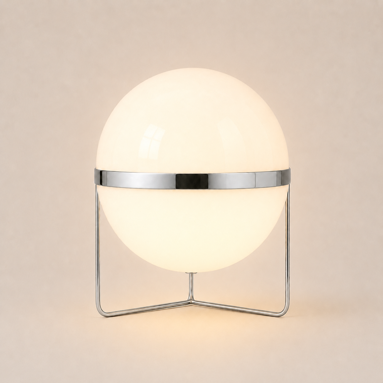 Elias | Bauhaus Acrylic Globe Table Lamp