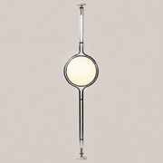 Emeric | Bauhaus Acrylic Globe Arc Floor Lamp