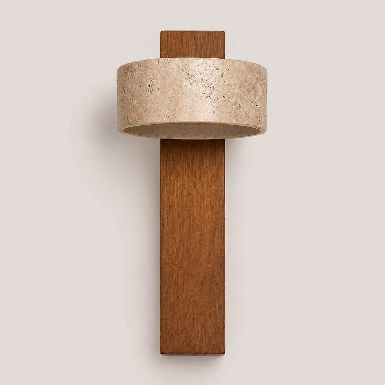 Hugo | Travertine Stone Wall Lamp