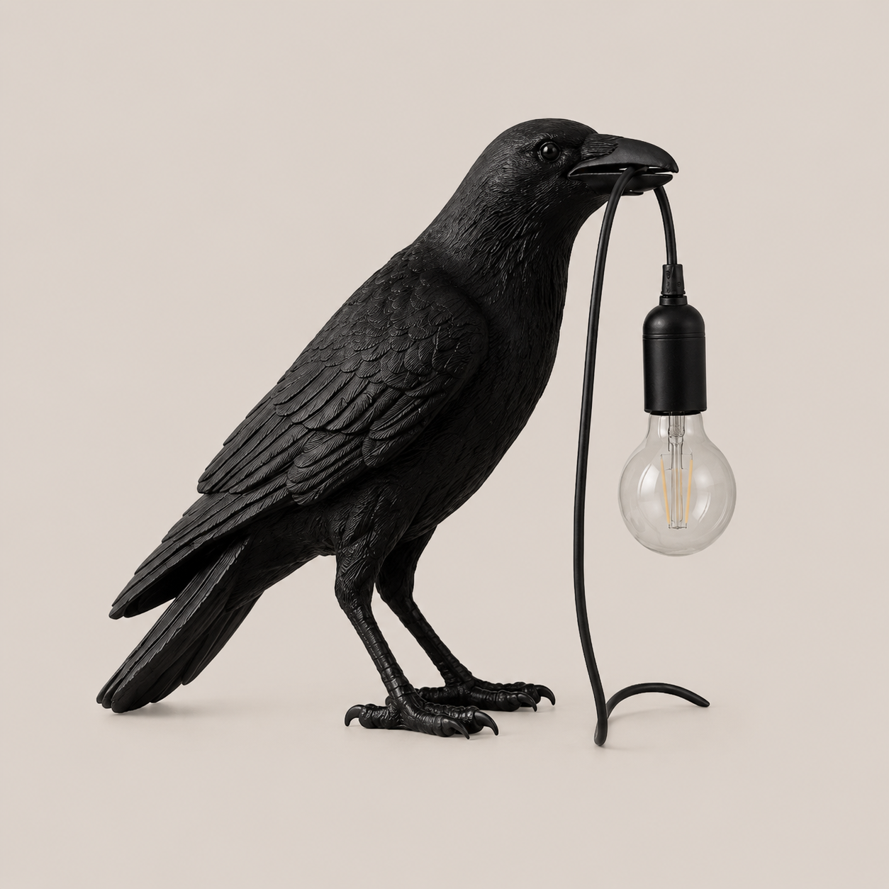 Corvin | Midnight Raven Desk Lamp