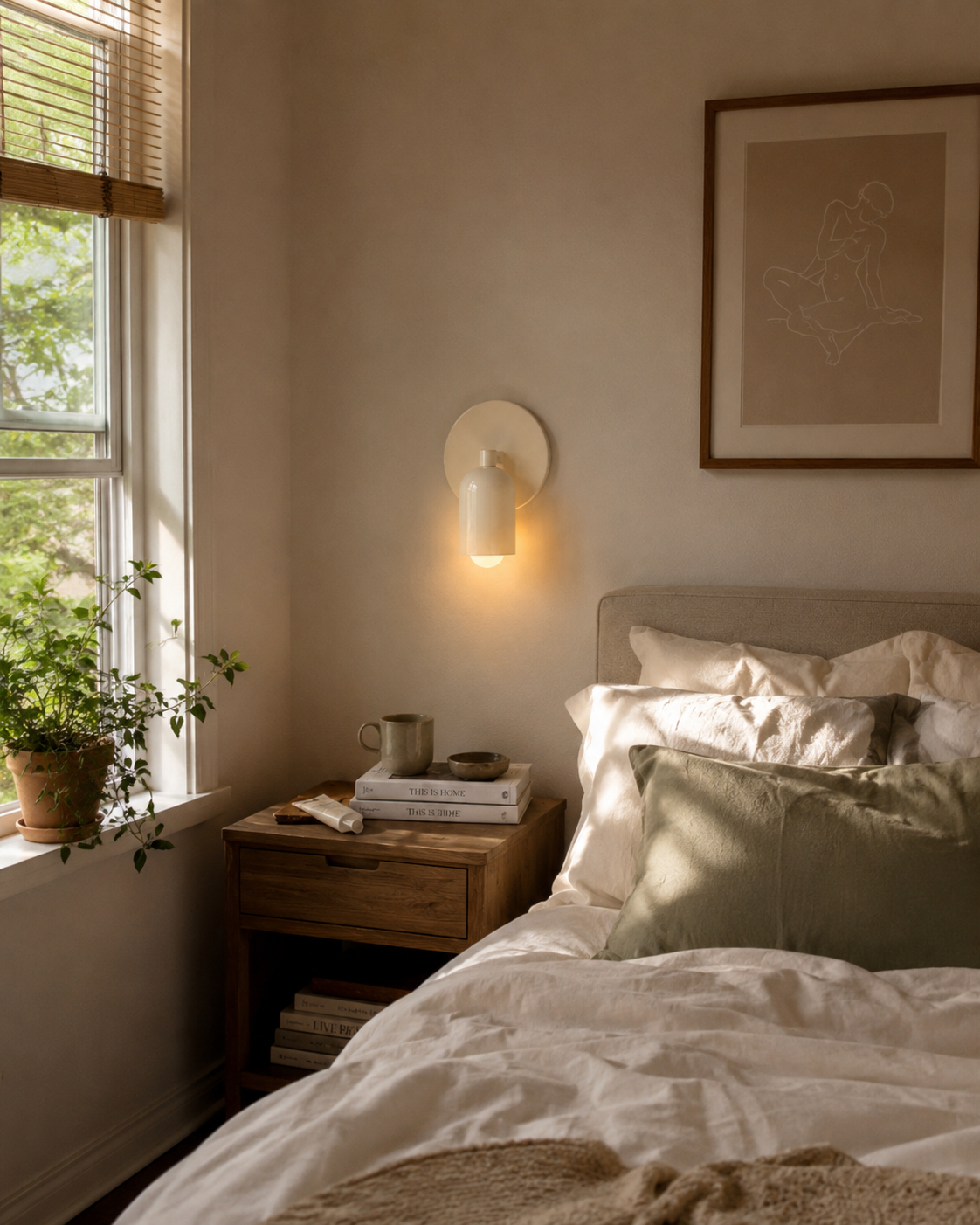 Saga | Nordic Glass Wall Sconce