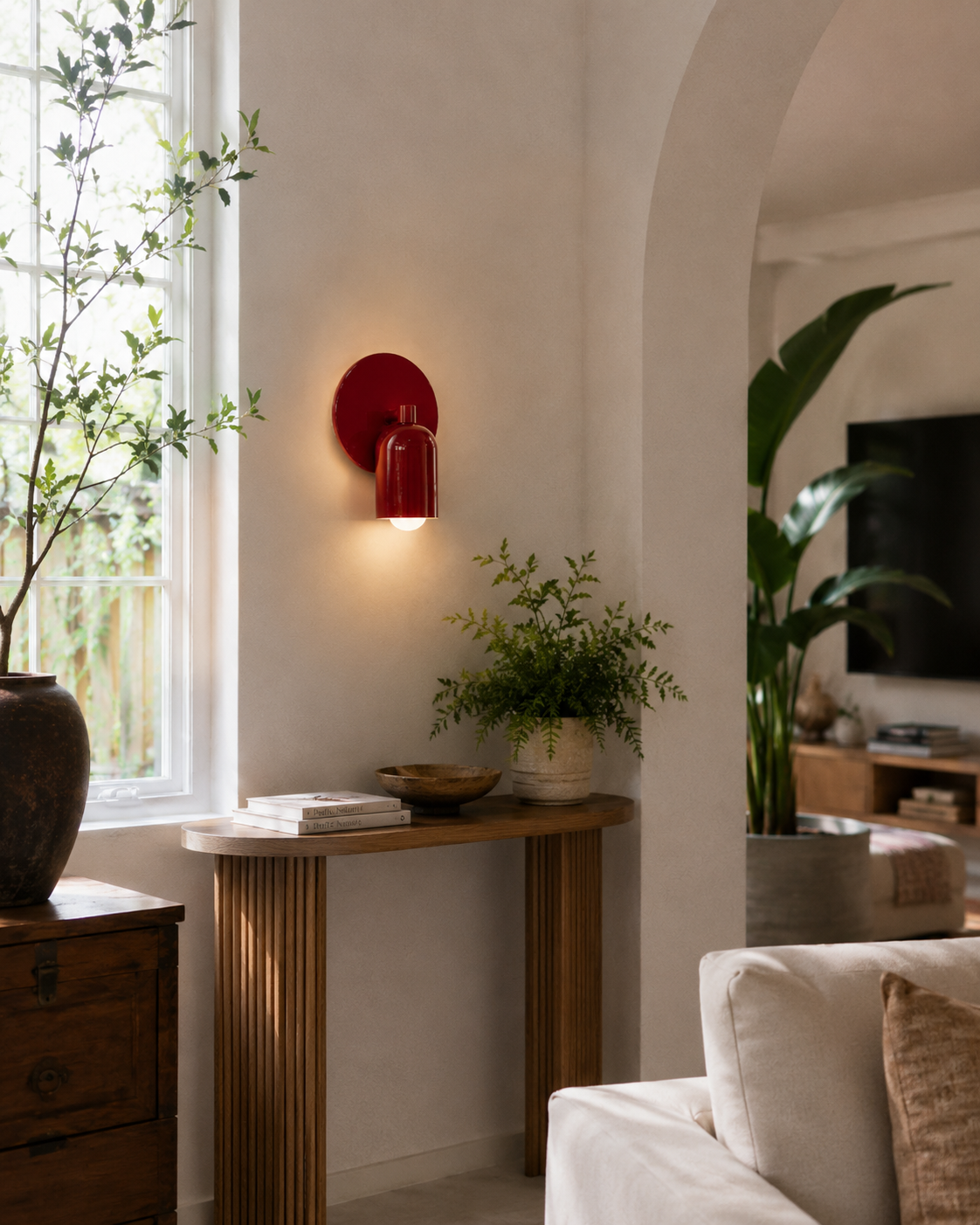 Saga | Nordic Glass Wall Sconce