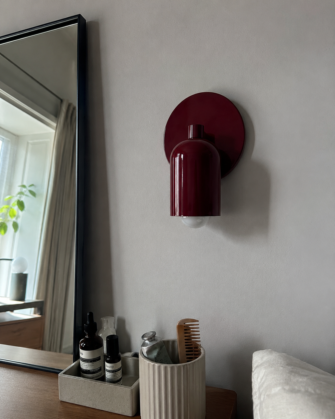 Saga | Nordic Glass Wall Sconce