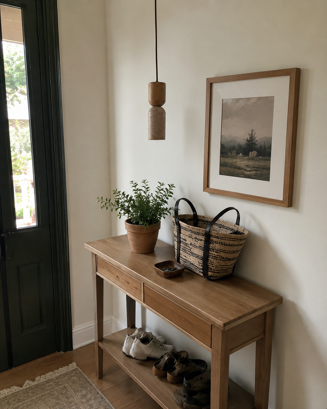 Atlas | Japanese Wabi-Sabi Stone Pendant Light