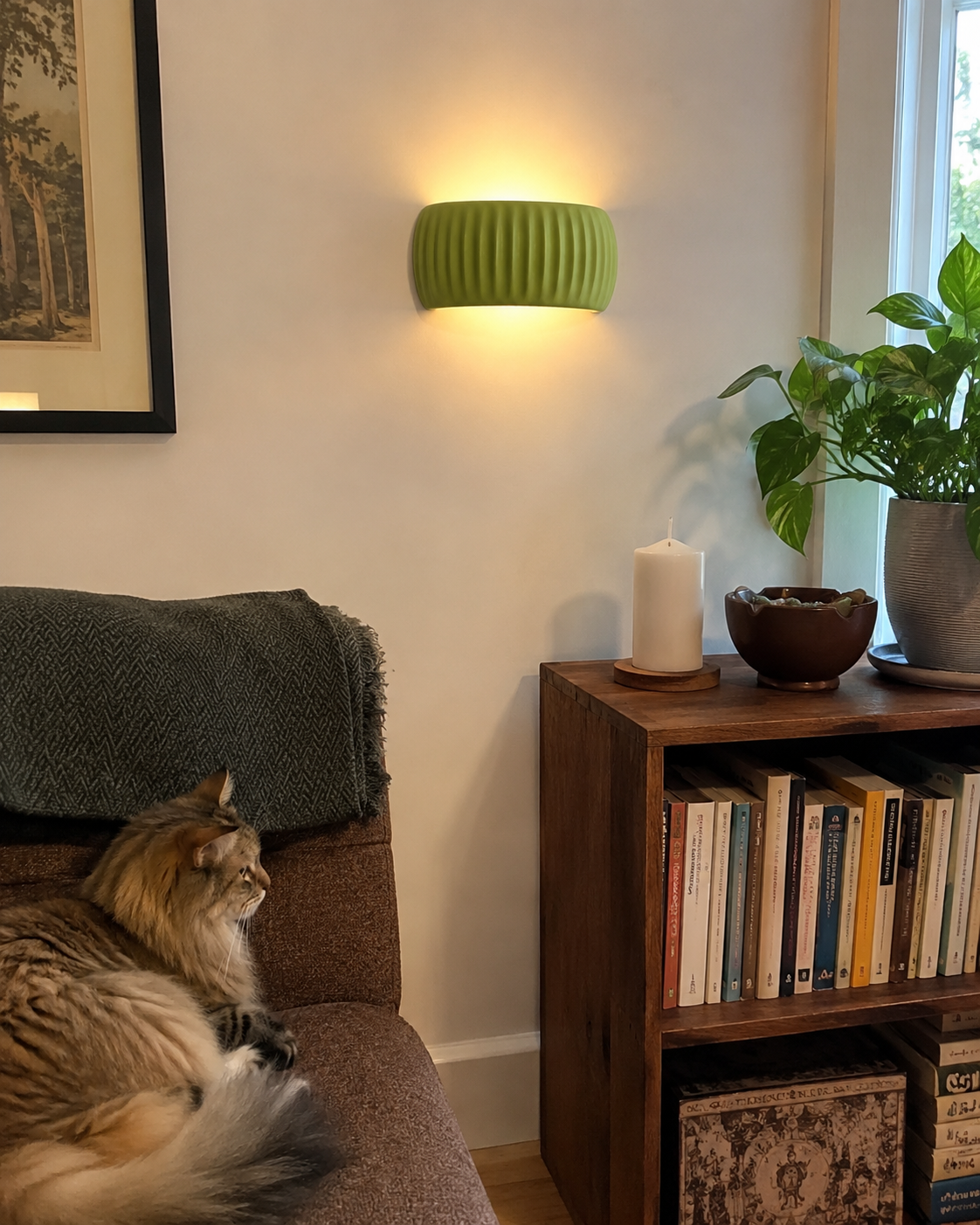Gio | Modern French Resin Wall Lamp