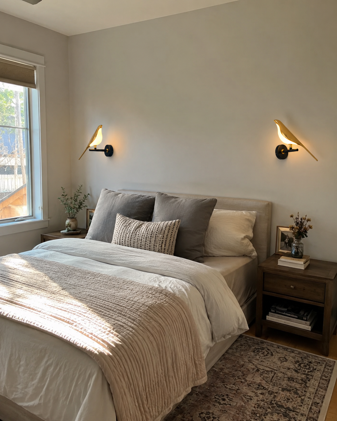 Robin | Modern Bird Wall Sconce