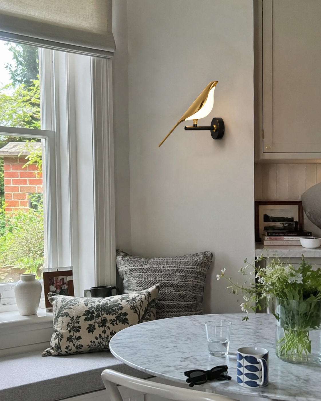 Robin | Modern Bird Wall Sconce