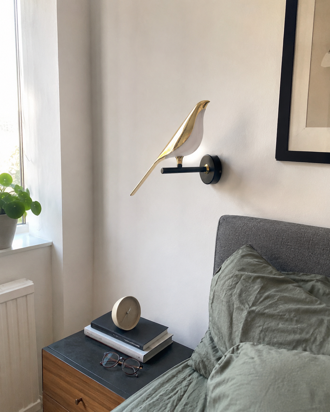 Robin | Modern Bird Wall Sconce