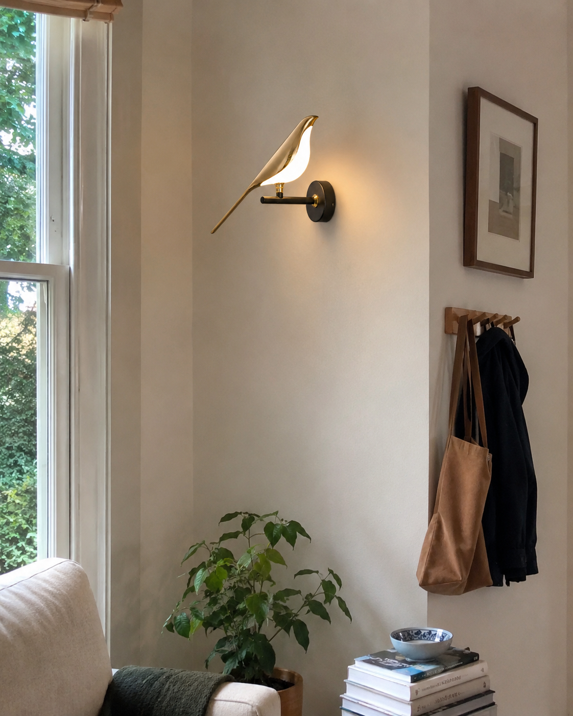 Robin | Modern Bird Wall Sconce