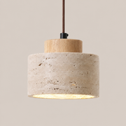 Ash | Japanese Wabi-Sabi Cave Stone Pendant Light
