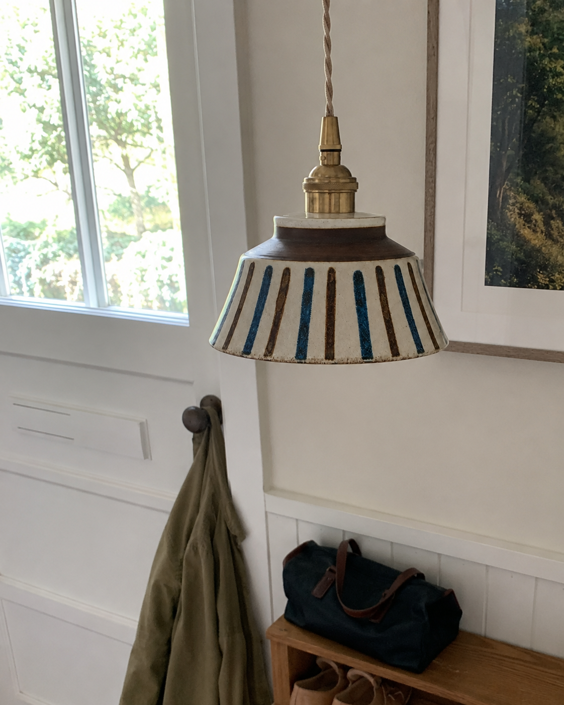 Wei | Retro Ceramic Pendant Light