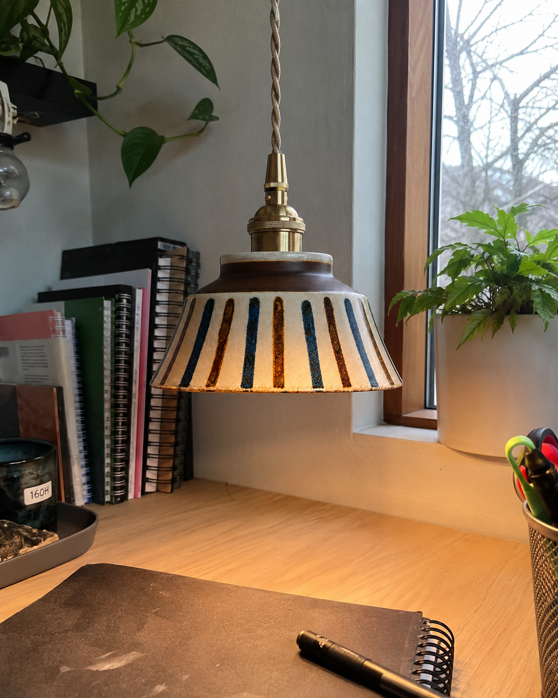 Wei | Retro Ceramic Pendant Light
