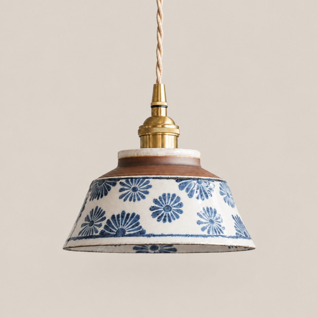 Wei | Retro Ceramic Pendant Light