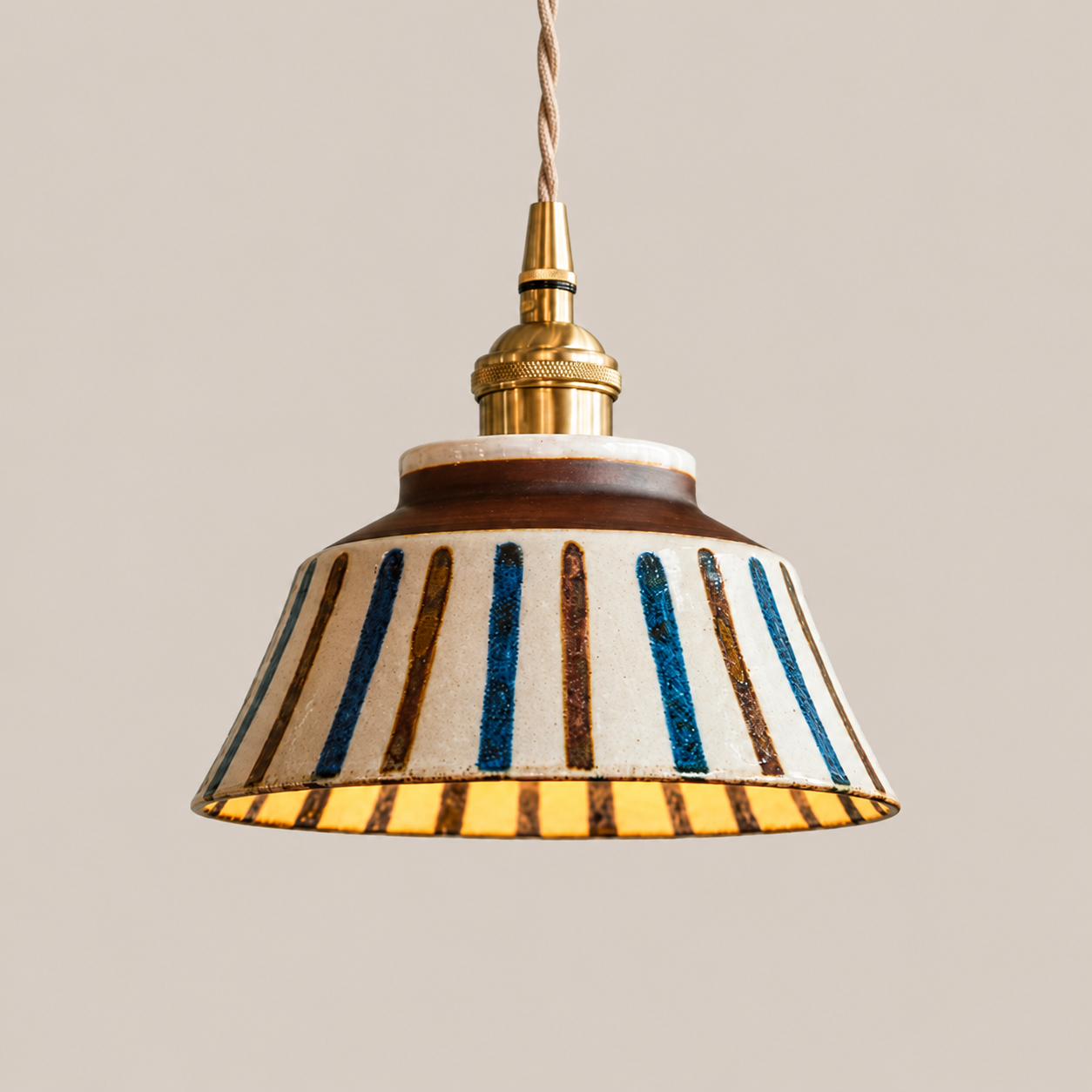 Wei | Retro Ceramic Pendant Light