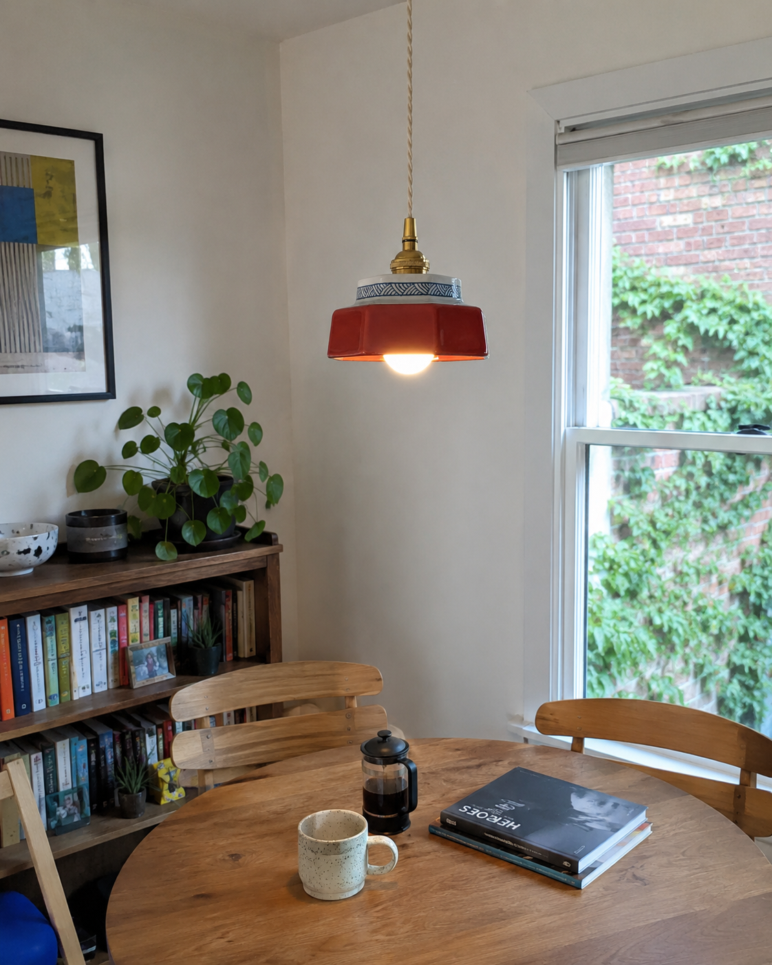 Taro | Retro Ceramic Pendant Light
