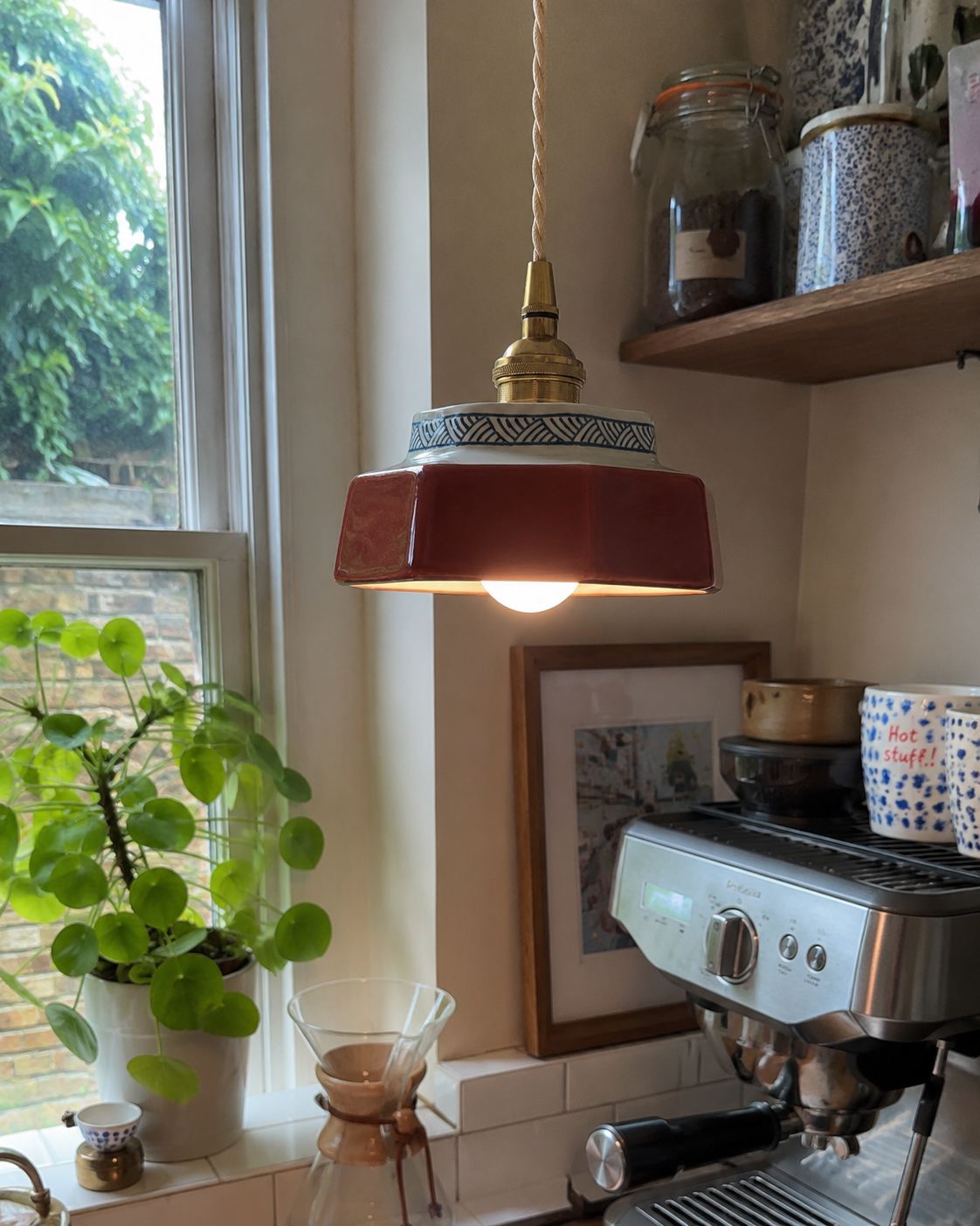 Taro | Retro Ceramic Pendant Light