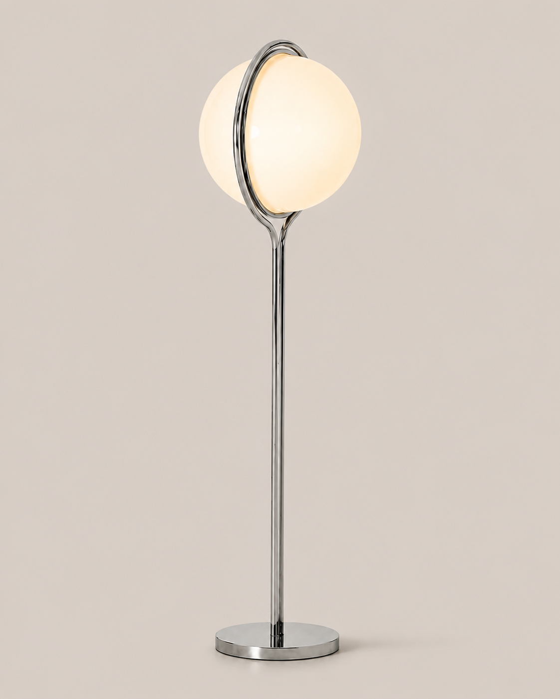 Callan | Bauhaus Acrylic Globe Floor Lamp