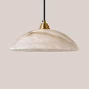 Marisol | Copper Marble Round Chandelier