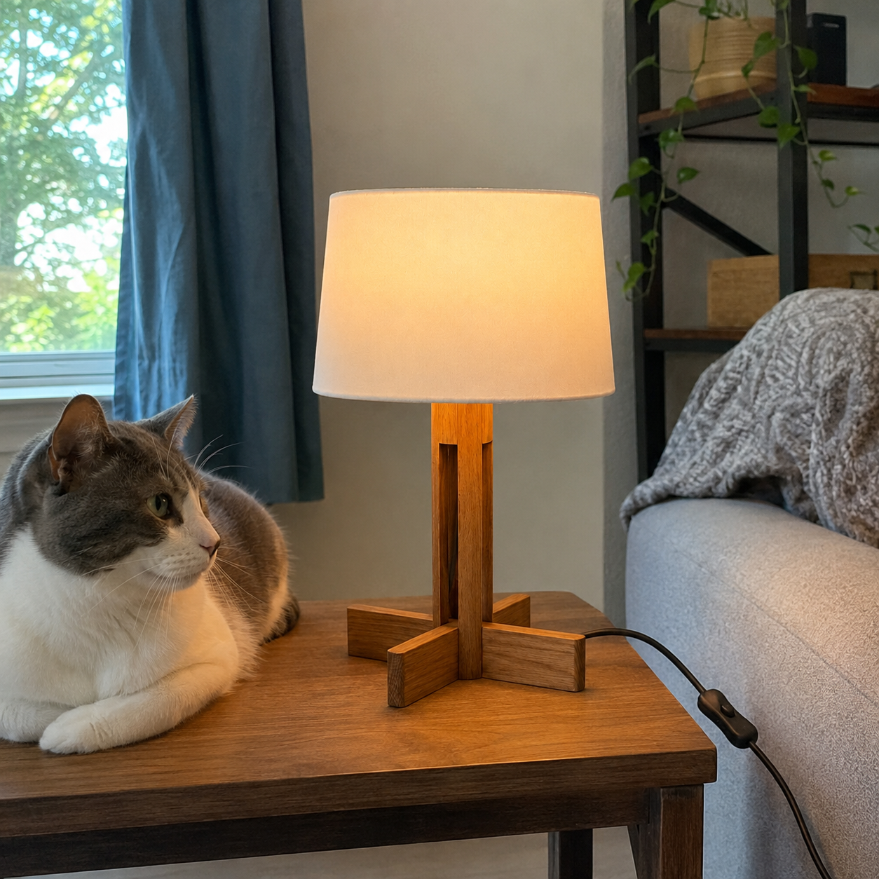 Julian | Japanese Zen Style Designer Table Lamp