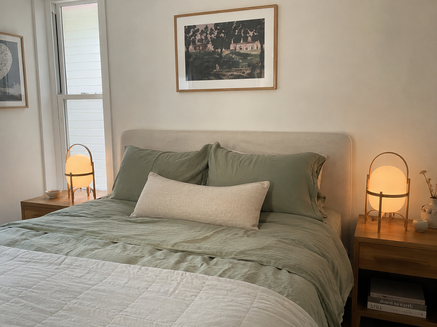Obi | Japanese Basket Glass Table Lamp