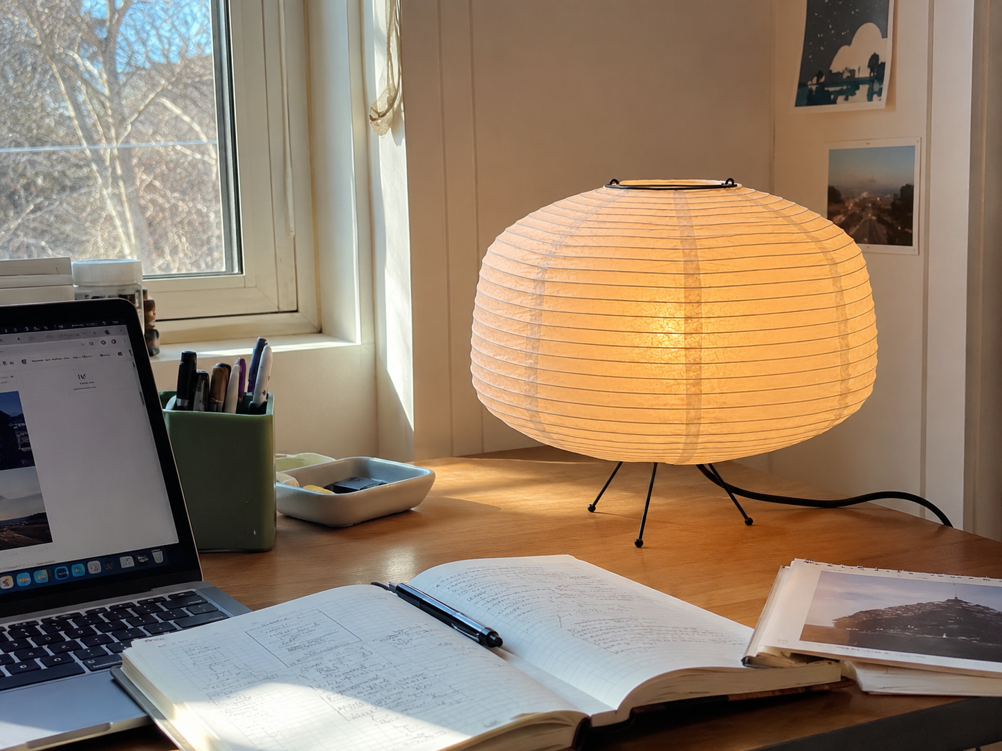 Kenji | Japanese Paper Table Lamp