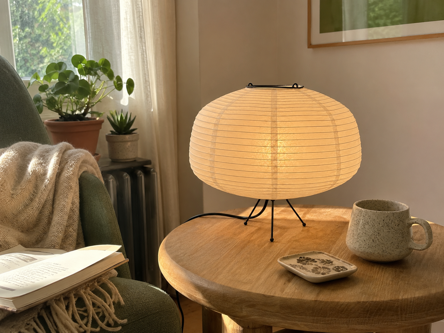 Kenji | Japanese Paper Table Lamp