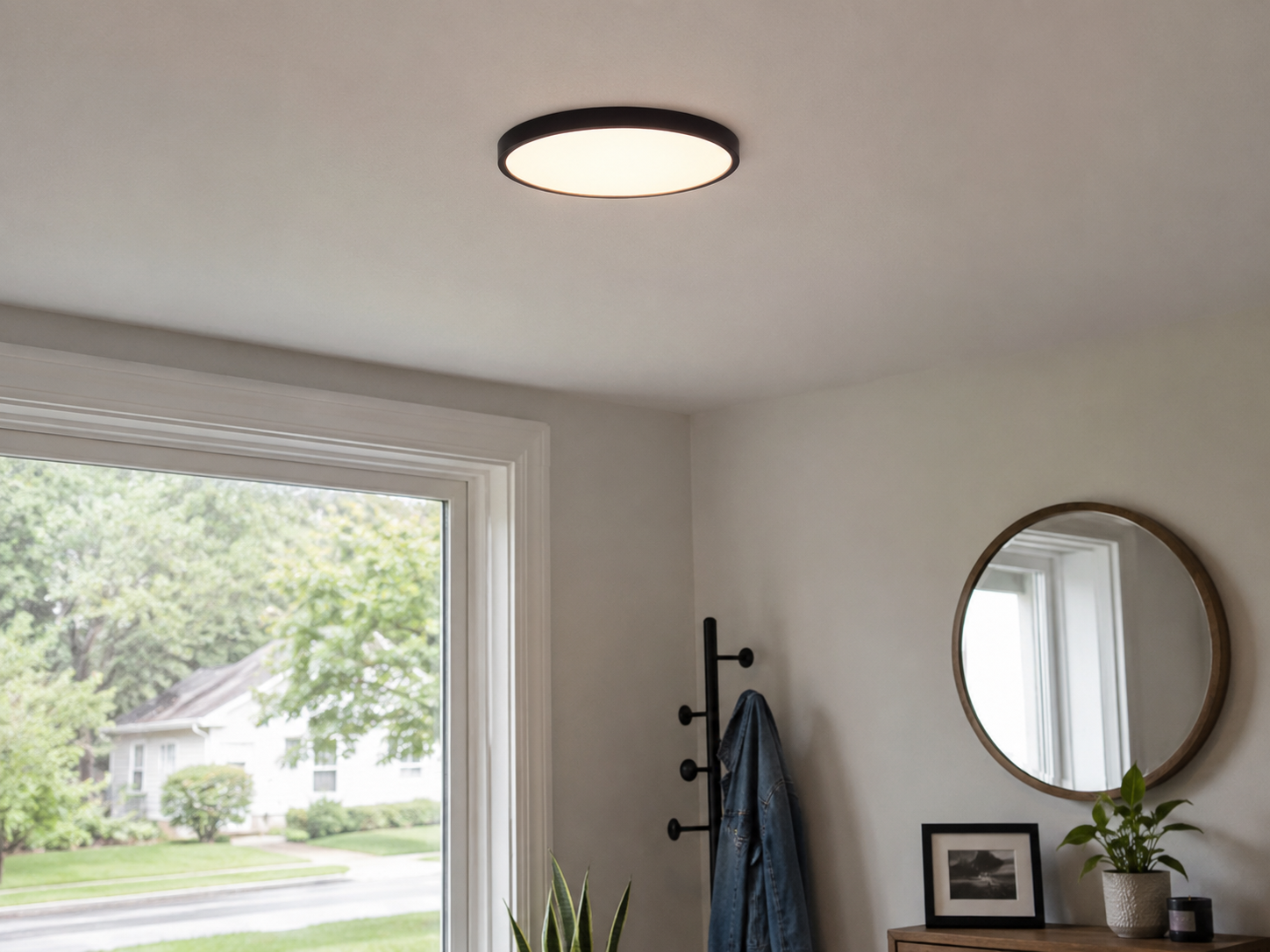 Owen | Modern LED Flush Mount Ceiling Light