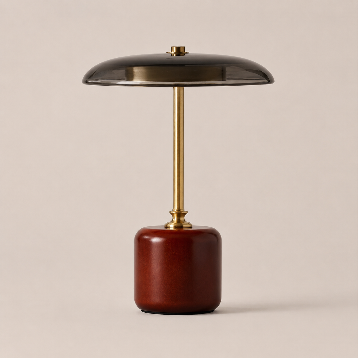 Adelina | Brass Glass Bedside Lamp