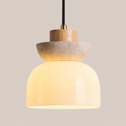 Yuto | Japanese Log Cream Mini Pendant