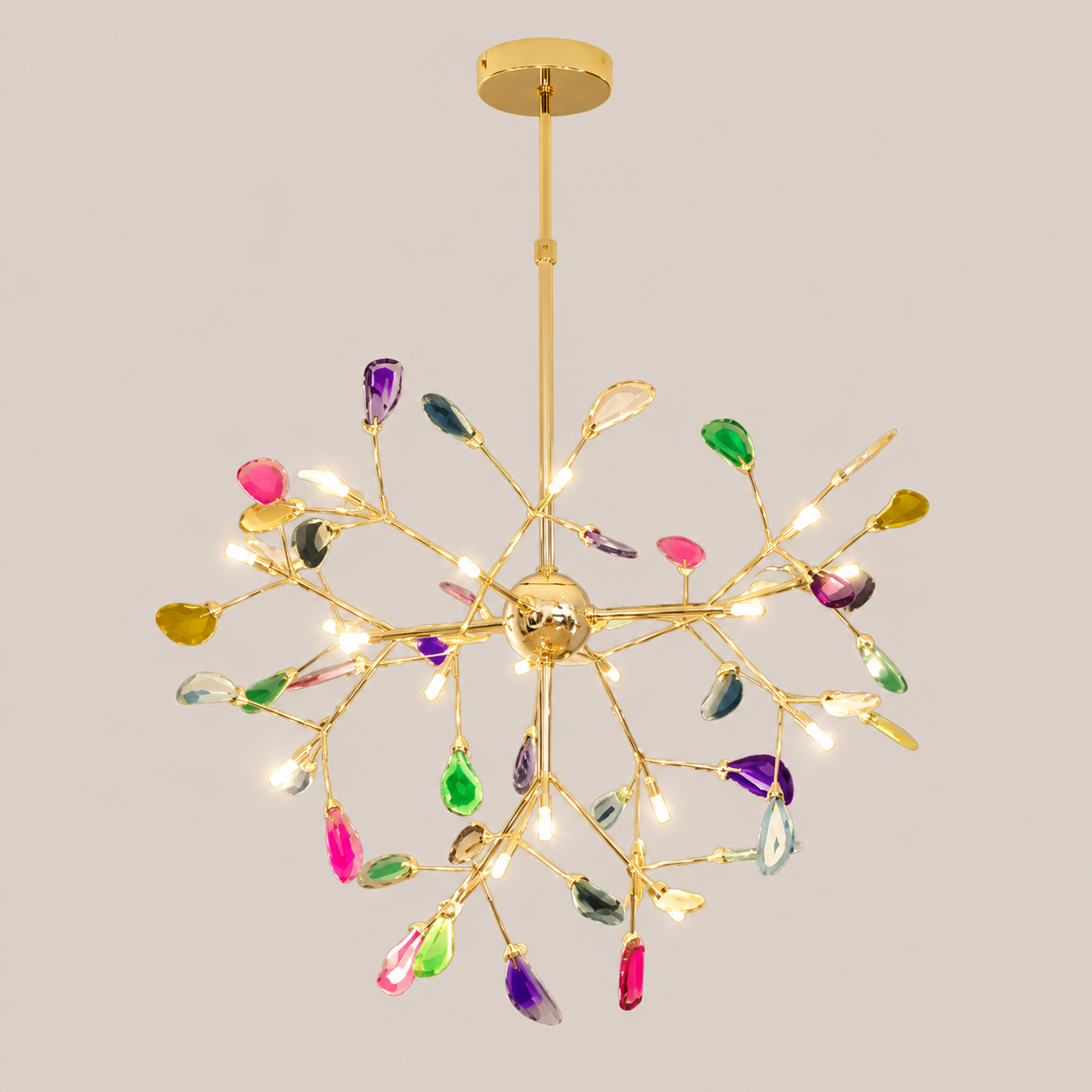 Orion | Nordic Firefly Onyx Chandelier