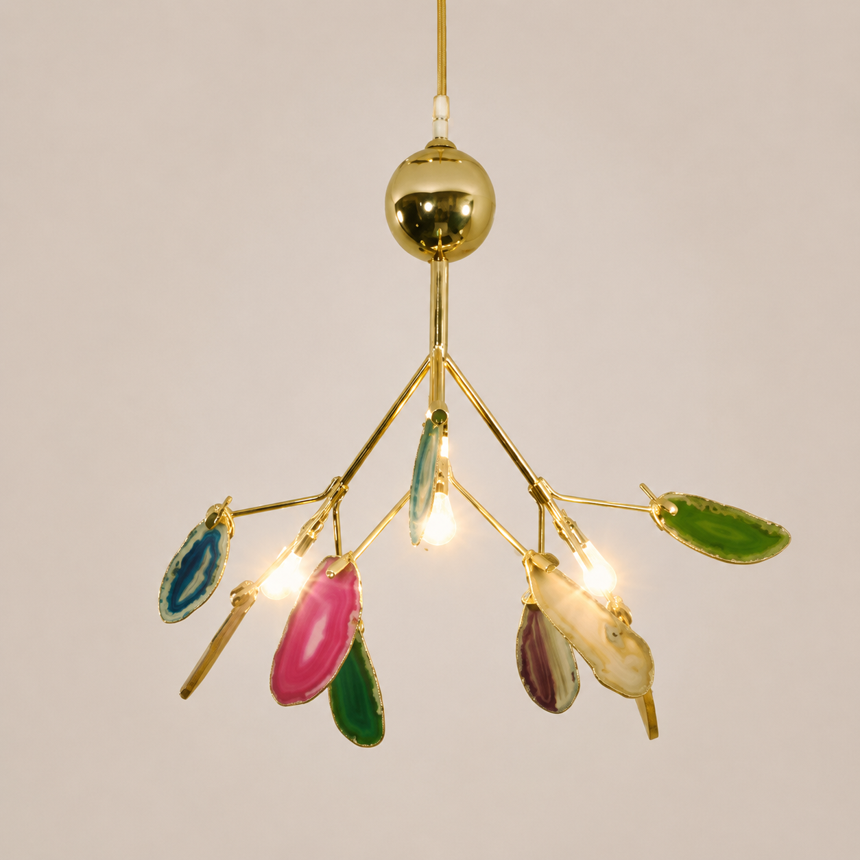 Orion | Nordic Firefly Onyx Chandelier