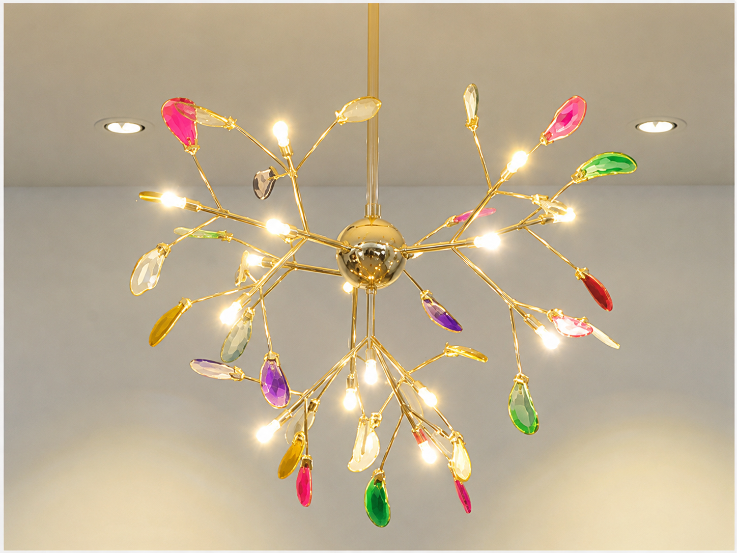 Orion | Nordic Firefly Onyx Chandelier