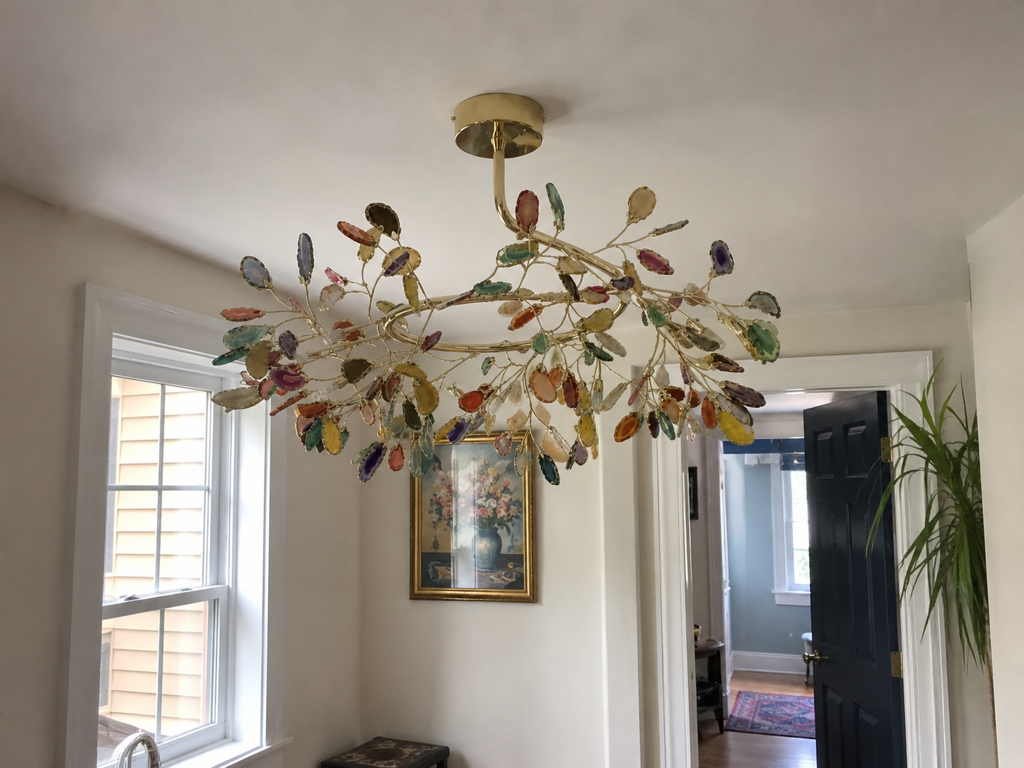 Azura | Nordic Natural Agate Chandelier