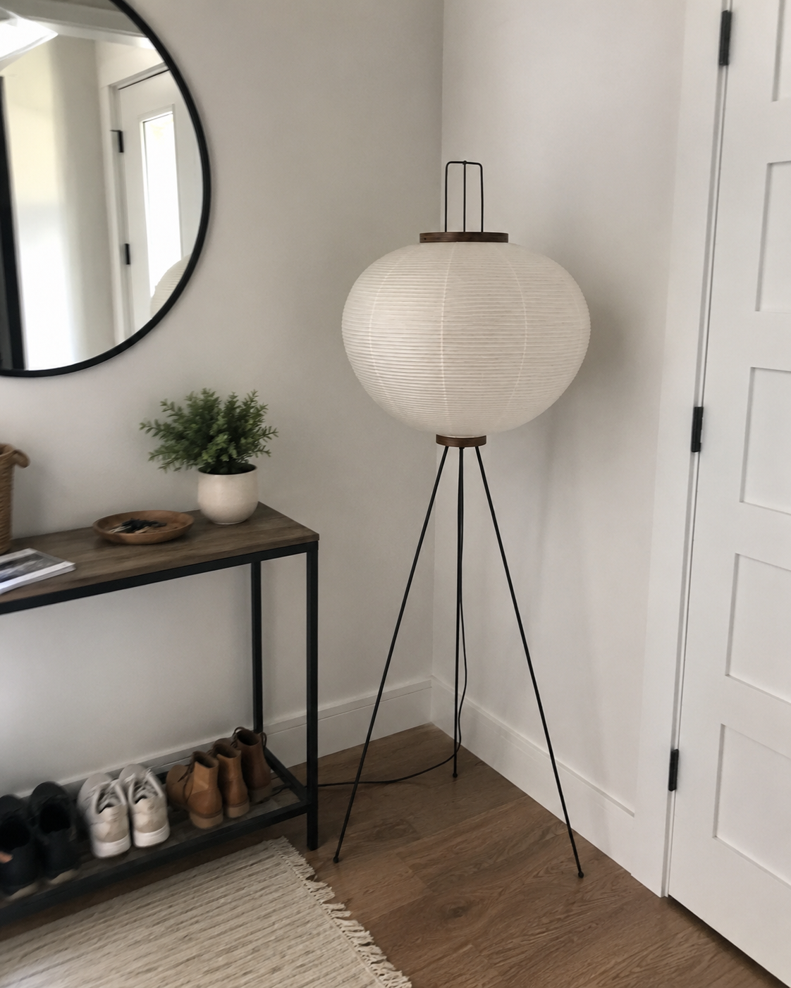 Kaito | Japanese Rice Paper Lantern Floor Lamp